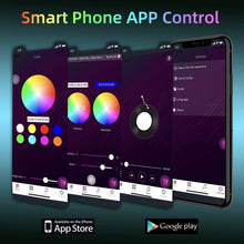 Load image into Gallery viewer, ODISTAR Hexagon Wall Light Panels (8 Pack)- Smart APP RGB Hexagonal LED Modular Lights with Remote Control,Music Sync Features for Gaming Rooms,Living Rooms, Bedrooms, DIY Enthusiasts and Gift Options