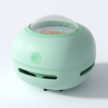 Load image into Gallery viewer, ODISTAR Desktop Vacuum Cleaner, Mini Table Dust Sweeper Energy Saving,High Endurance up to 400 mins,360º Rotatable Design for Keyboard/Home/School/Office(Green)