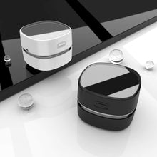 Load image into Gallery viewer, ODISTAR Desktop Vacuum Cleaner,Mini Table dust Sweeper Energy Saving,High Endurance up to 400 mins,Cordless&360º Rotatable Design for Cleaning Hairs,Crumbs,Computer Keyboard (Black Charging)