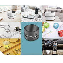 Load image into Gallery viewer, ODISTAR Desktop Vacuum Cleaner, Mini Table dust Sweeper Energy Saving,High Endurance up to 400 mins,360º Rotatable Design for Keyboard/Home/School/Office (Black Charging)