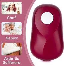 Load image into Gallery viewer, Electric Can Opener - Vcwtty One Touch Switch No Sharp Edge Automatic Electric Can Opener for Any Size, Kitchen Gifts for Arthritis and Seniors (Mini Red)
