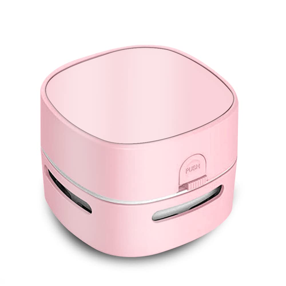 ODISTAR Mini Desktop Vacuum Cleaner – Cordless, 360° Rotatable, 400 Min Runtime For Keyboard & Dust