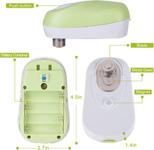 Load image into Gallery viewer, Electric Can Opener - Vcwtty One Touch Switch No Sharp Edge Automatic Electric Can Opener for Any Size, Kitchen Gifts for Arthritis and Seniors (Mini Lemon)
